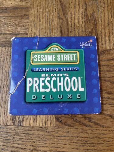 Sesame Street Elmos Preschool Deluxe Pc Game Ebay