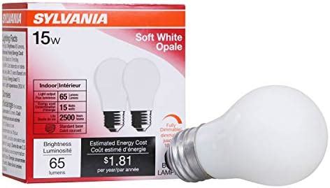 Sylvania Soft White Incandescent A Bulb Medium Base Watts