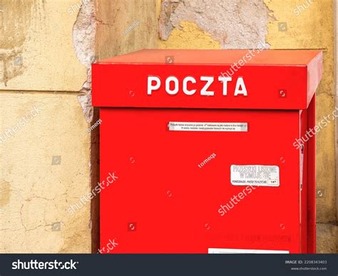 Krakow Poland September 2022 Poczta Polska Stock Photo 2208343403 ... 