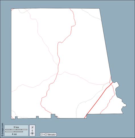 Condado De Chambers Mapa Gratuito Mapa Mudo Gratuito Mapa En Blanco