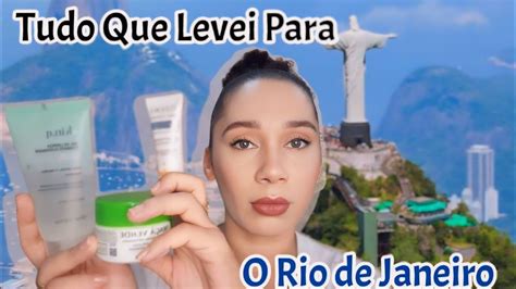 Mostrei Tudo O Que Eu Levei De Make Skincare E Cabelo Na Minha Viagem