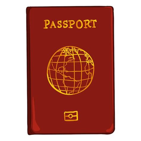 Premium Vector Vector Cartoon International Passport