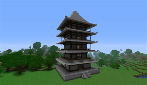 Japanese Pagoda Minecraft Project