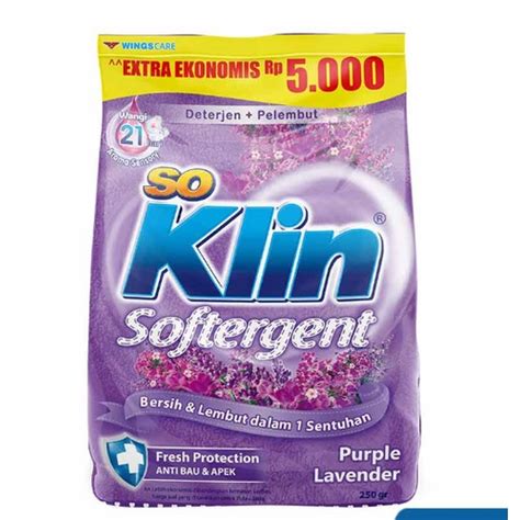 Jual Soklin Softergent Gr Deterjen Bubuk Kemasan Sabun Cuci