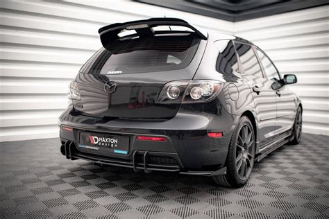 Street Pro Rear Side Splitters Flaps Mazda 3 Mps Mk1 Our Offer