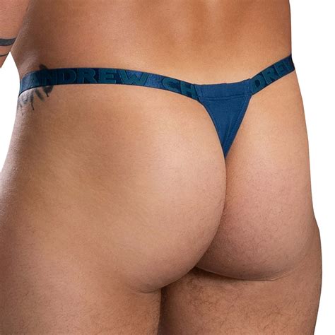 Andrew Christian Almost Naked Lust Modal Thong Dark Teal Inderwear