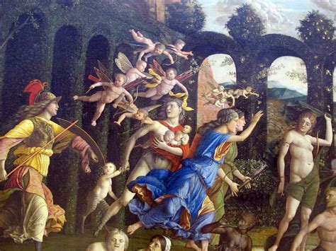 Andrea Mantegna Trionfo Della Virt O Minerva Scaccia I