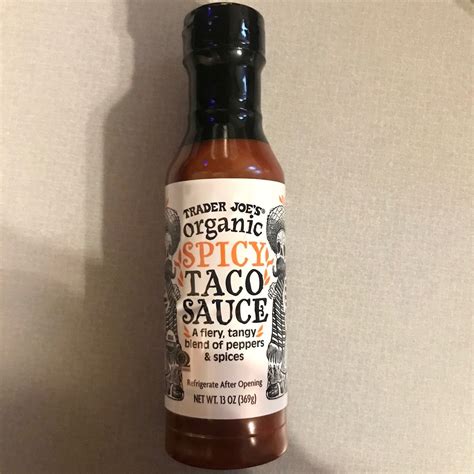 Trader Joe S Organic Spicy Taco Sauce Reviews Abillion