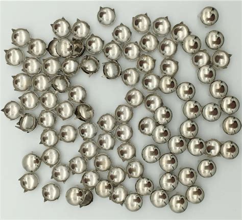 Amazon 100pcs 9mm Cones DIY Leathercraft Metal Punk Studs Rivet