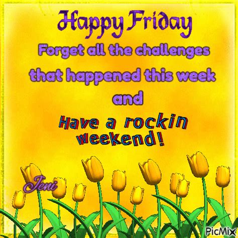Happy Friday Free Animated  Picmix