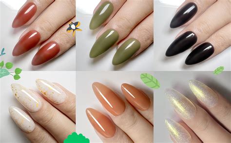 Amazon YTD Likomey Nude Gel Nail Polish Kit Translucent Neutral Colors With Base And Top
