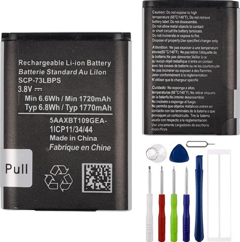 Amazon E YIIVIIL Replacement Battery SCP 73LBPS Compatible With