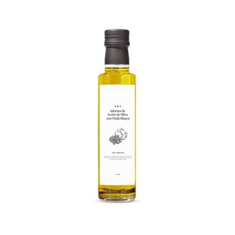 Aceite De Oliva Con Trufa Blanca Fdt Ml Fruits De La Terra