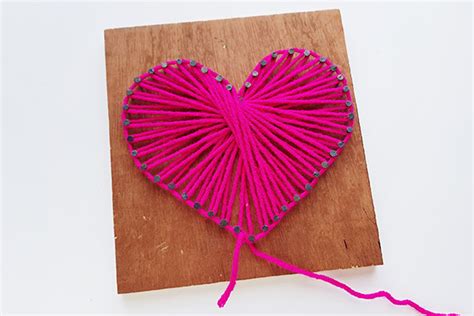 DIY Heart String Art: Simple & Sweet Tween Craft Idea