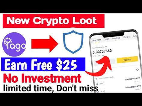 New Crypto Loot Earn Free 25 Tago Wallet Airdrop Bitmart Airdrop