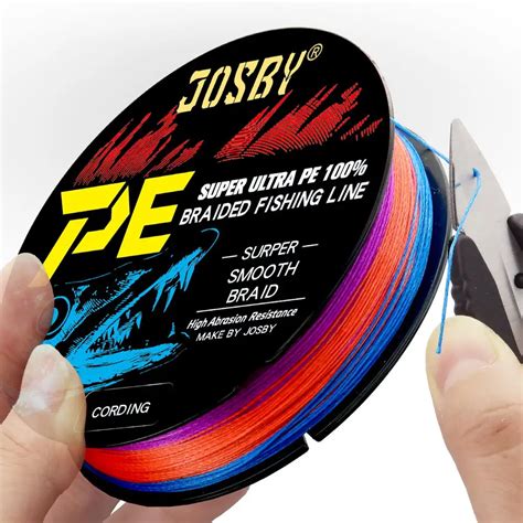 Josby New Strands Braided Fishing Line Japanese M Super Strong