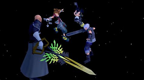 Sora Riku Mickey Vs Master Xehanort Critical Mode YouTube