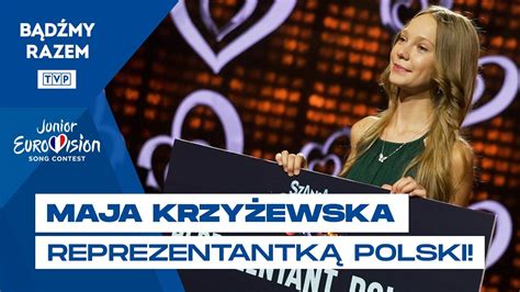 Maja Krzy Ewska Reprezentantk Polski Na Eurowizji Junior Youtube