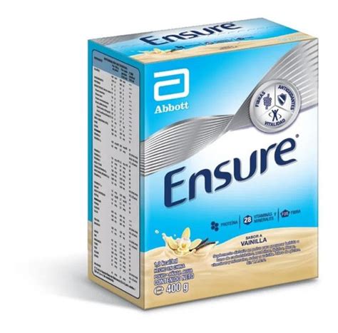 Ensure Polvo Sabor Vainilla Caja X 400gr Farmacia Alberdi