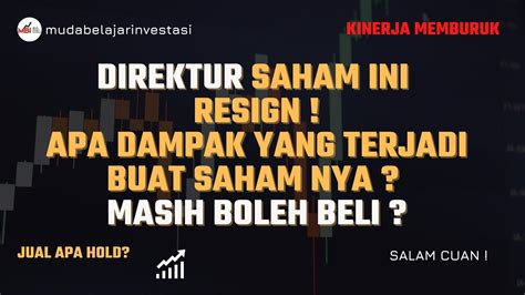 Bedah Saham Kinerja Terus Memburuk Selama Tahun Terakhir Direktur