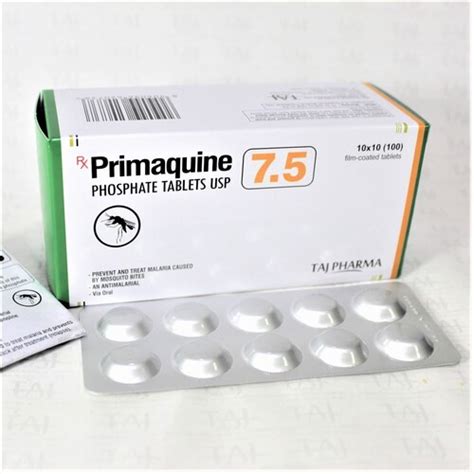 Primaquine Phosphate Tablets Usp Mg At Best Price In Mumbai Taj