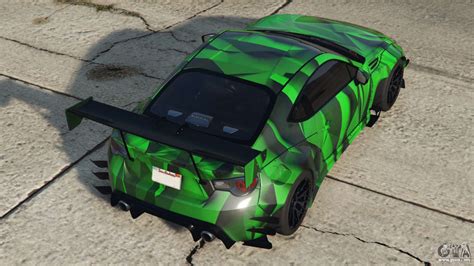 Subaru BRZ Rocket Bunny Dark Pastel Green Para GTA 5