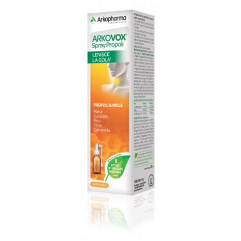 Arkovox Propolis Arkopharma Ml Farmacia Loreto