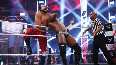 Apollo Crews Vs Andrade United States Championship Match Photos Wwe