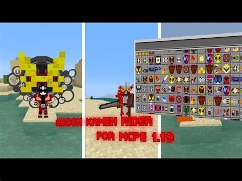 Showcase Add On Kamen Rider Zero For Minecraft Mcpe Addons