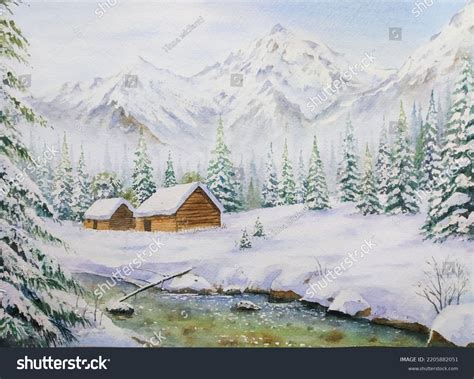 Snowy Landscape Paintings