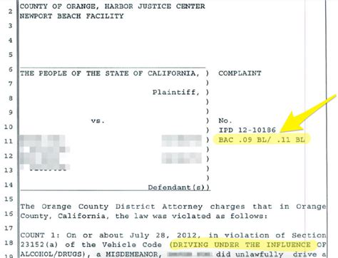 Case Study: Orange County DUI Dismissed - Orange County Attorneys