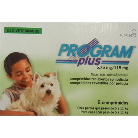 Program Plus Perros 5 11 Kg 6 Comprimidos Desparasitar Perros