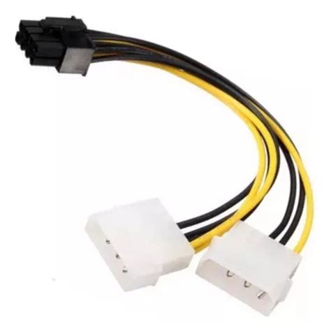 Cabo Adaptador 8 Pinos 6 2 Pci Express P Molex Duplo MercadoLivre