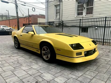 1987 Camaro Iroc Z 57l Yellow For Sale Chevrolet Camaro Z28 1987 For