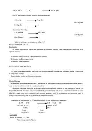 Gravimetria Pdf