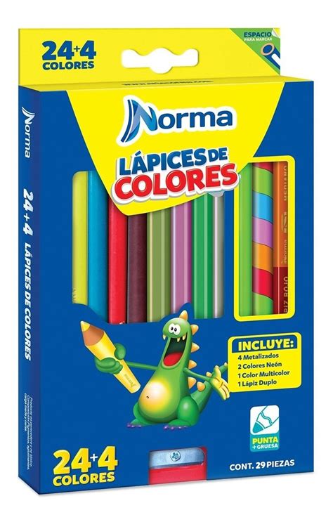 Caja De Colores Norma Original Oferta Due