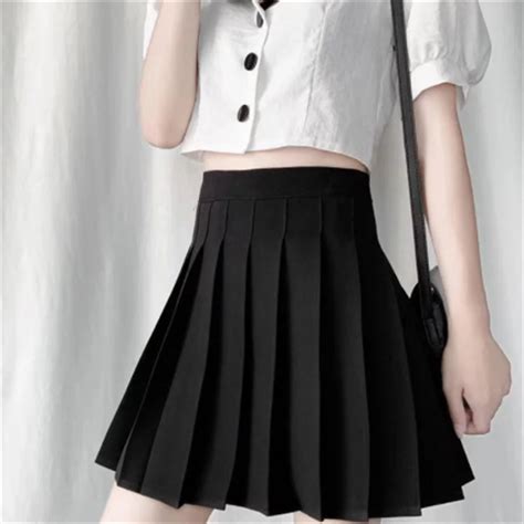 Autumn Korean Skirt Shorts Women High Waist Sexy Mini Skirt School