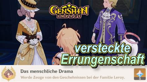 Genshin Impact Das Menschliche Drama Versteckte Errungenschaft