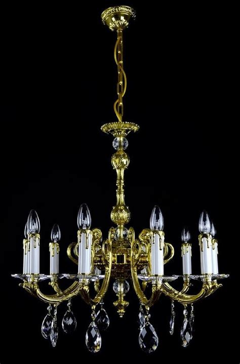 Casa Padrino Lustre Baroque De Luxe En Cristal Or X H Cm