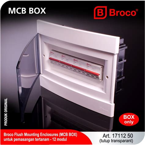 Jual Box MCB 12 Grup Broco Broco 17112 50 Box MCB 12 Group IB