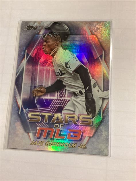 Jazz Chisholm Jr 2023 Topps Series 1 Stars Of MLB SMLB 10 Miami