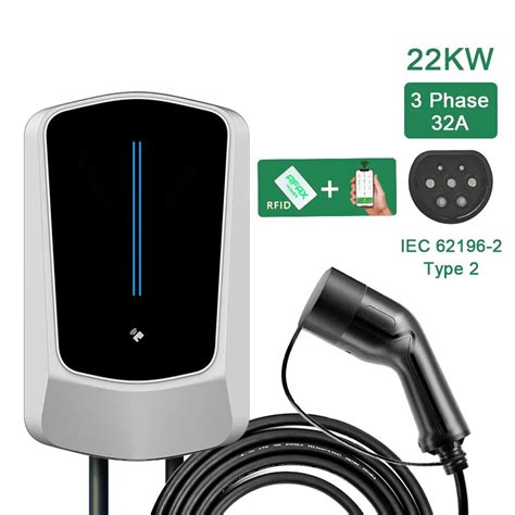 Kw Phasen A Typ Ev Ladestation Mit App Wlan Steuerung Evse