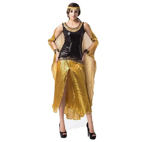 Buy Sexy Halloween Ancient Egyptian Queen Cosplay Costume L15423 From Reliable