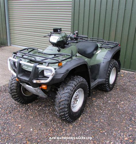 Honda Foreman Trx Fe Sold For Sale Rjw Machinery Sales Ltd