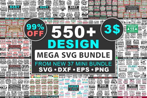 Mega Svg Bundle Bundle Creative Fabrica