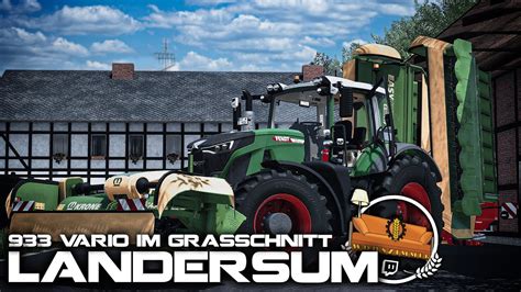 LANDERSUM 20 Unterwegs Im FENDT 933 VARIO Mit Fendt ONE Und