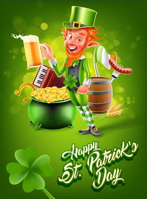 Stpatricks Day Poster Template Vector 02 Free Download