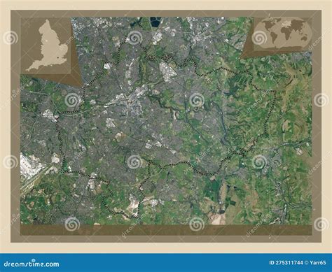 Stockport England Great Britain High Res Satellite Capital Stock