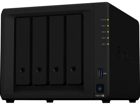 Synology 4 Bay Nas Diskstation Ds918 Diskless