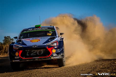 Paddon Hayden Marshall Sebastian Hyundai I20 Coupe WRC Rally